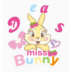 可爱小兔子卡通