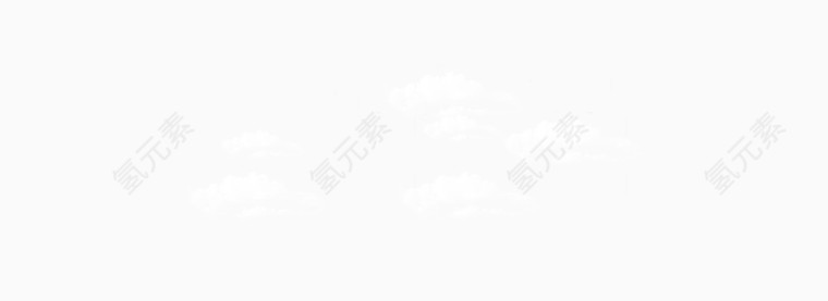 云朵装饰图案