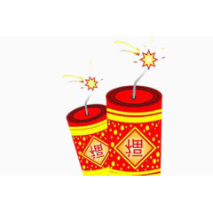 美丽的礼花鞭炮