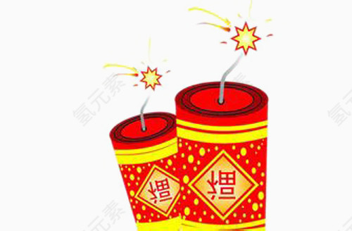 美丽的礼花鞭炮