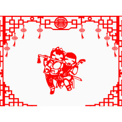 春节贴画装饰高清免抠图素材