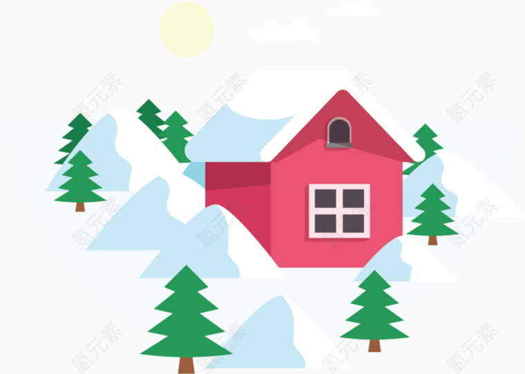 雪景大雪