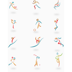 创意体育类图标