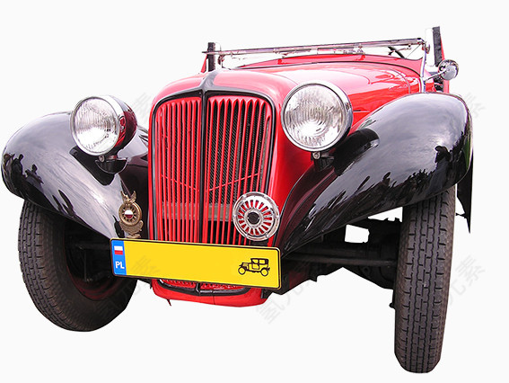 收藏红色老爷车