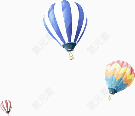 漂浮热气球