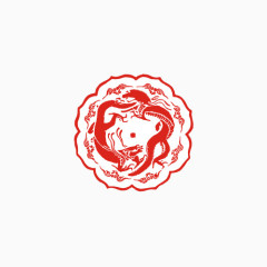 经典窗花剪纸艺术素材