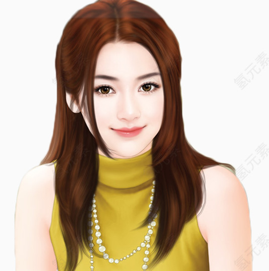 现代美女