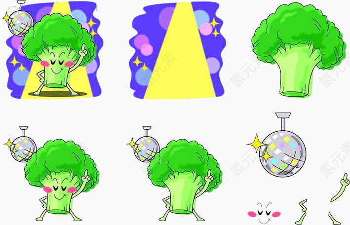 新鲜西兰花