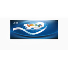 发布会创意展板矢量素材