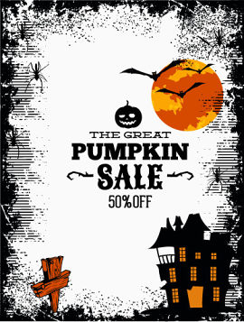 万圣节设计元素