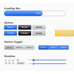 一组网页常用元素