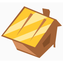 野外住宿的小屋png素材