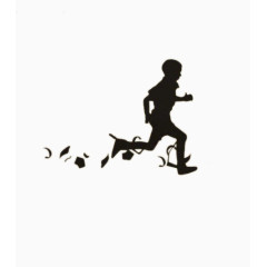 创意海报设计-挣脱枷锁的小男孩