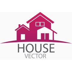 欧式简约家具家居logo矢量图