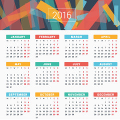 挂历科技设计免扣素材