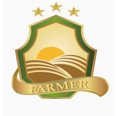 乡下农村落日标签