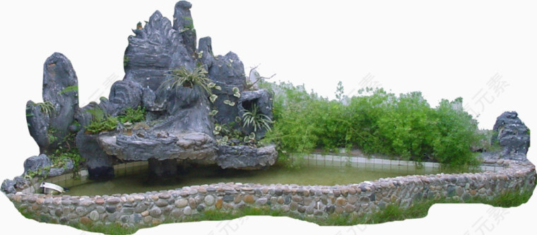 假山