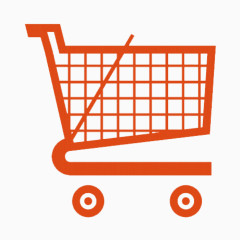 橘色购物车