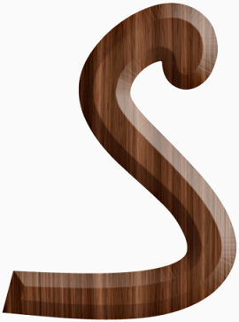 创意大写英文立体字