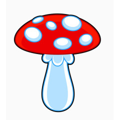 卡通蘑菇