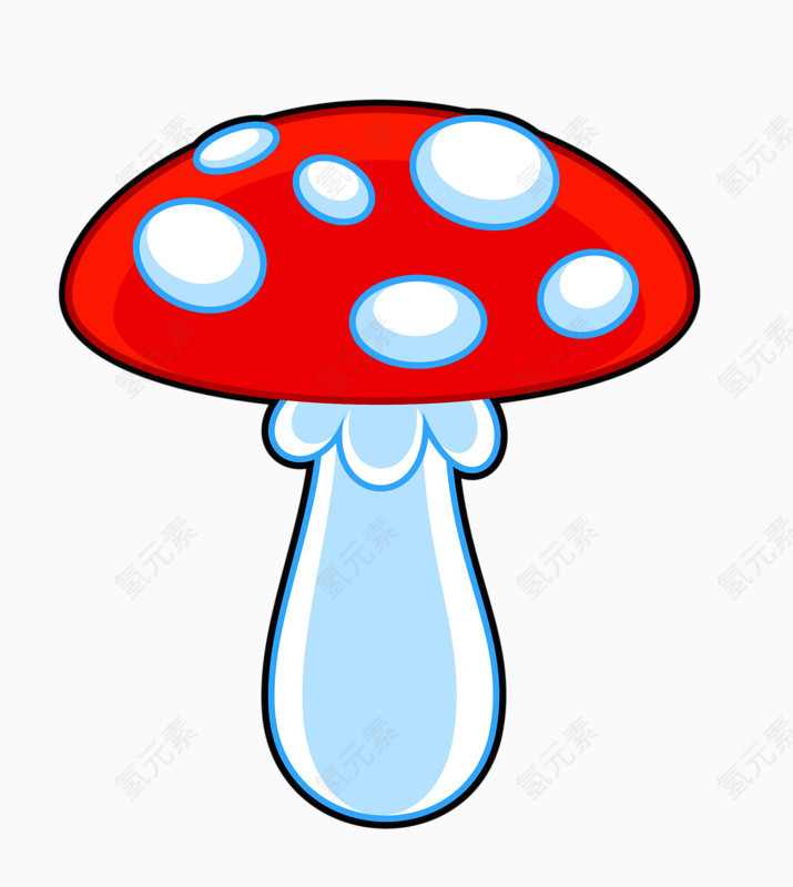 卡通蘑菇