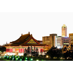 中正纪念堂国家音乐厅夜景