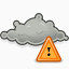 恶劣天气警告图标