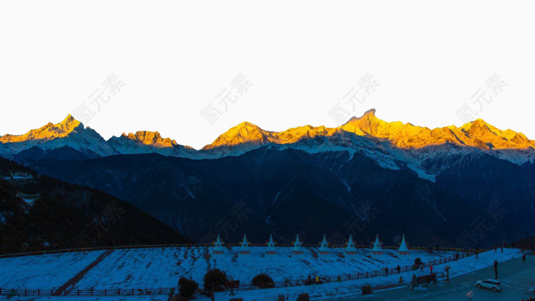 梅里雪山风景