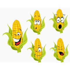 卡通玉米表情包