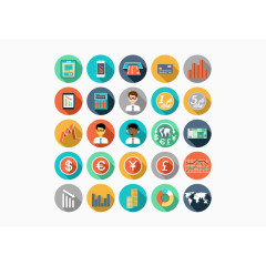 商务办公矢量图标