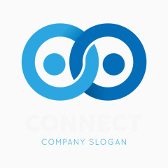 矢量图标LOGO链接传播