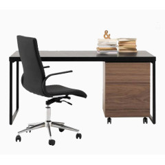简约风办公书桌椅子
