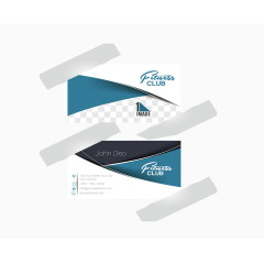 简约明信片设计