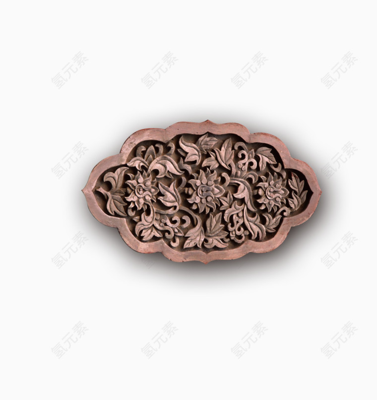 一个石刻花纹装饰