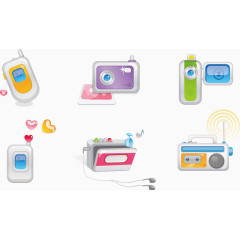 3d矢量电器素材