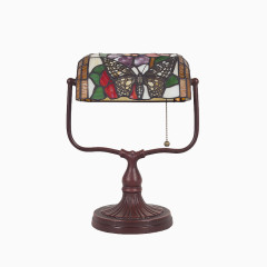 灯饰蒂凡尼欧式复古银行台灯