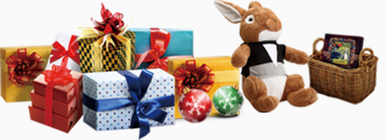 五彩缤纷的圣诞礼物
