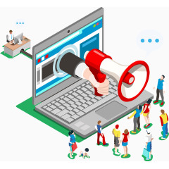 矢量时尚立体商务元素