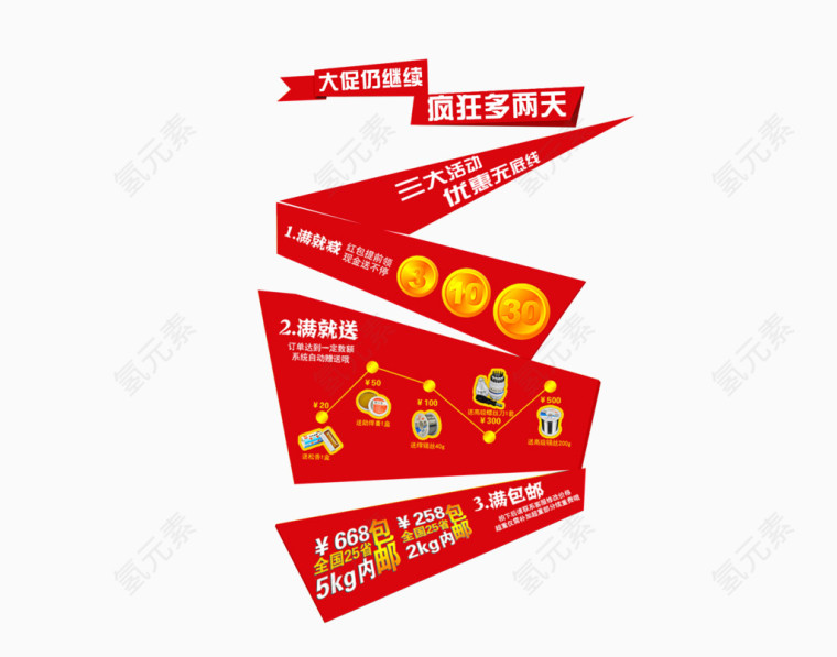 阶梯式优惠活动简介