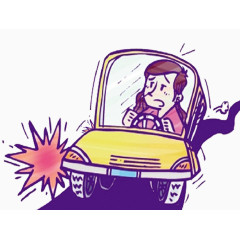 高速上的撞车事故