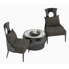 时尚简约的餐桌