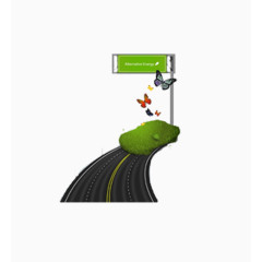 向远方延伸的路