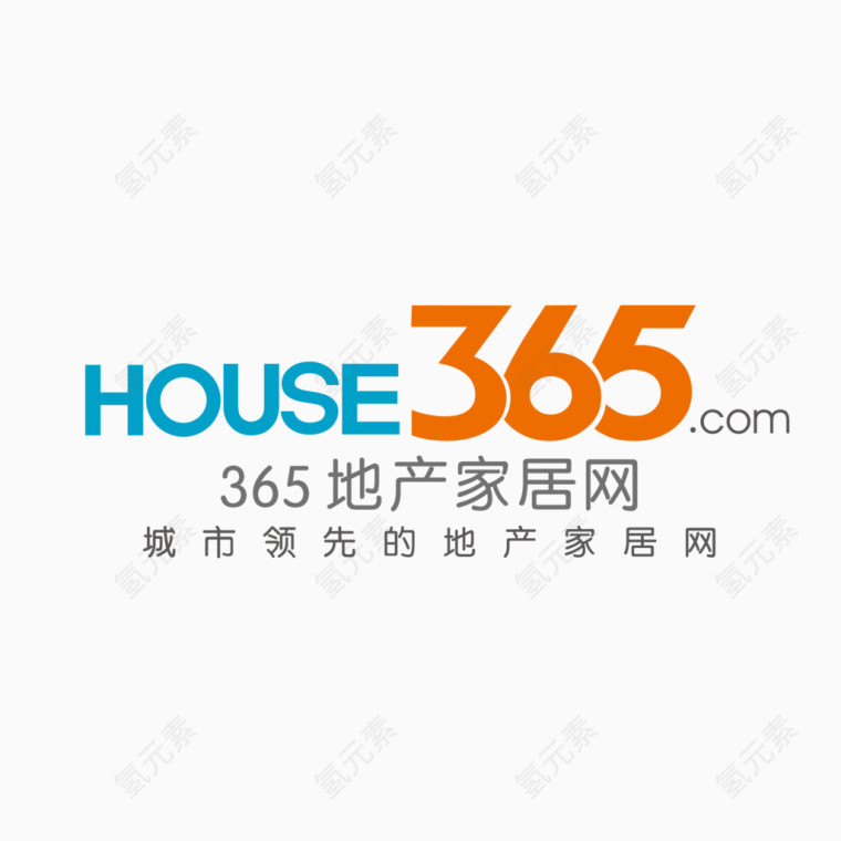 365地产家居网矢量标志