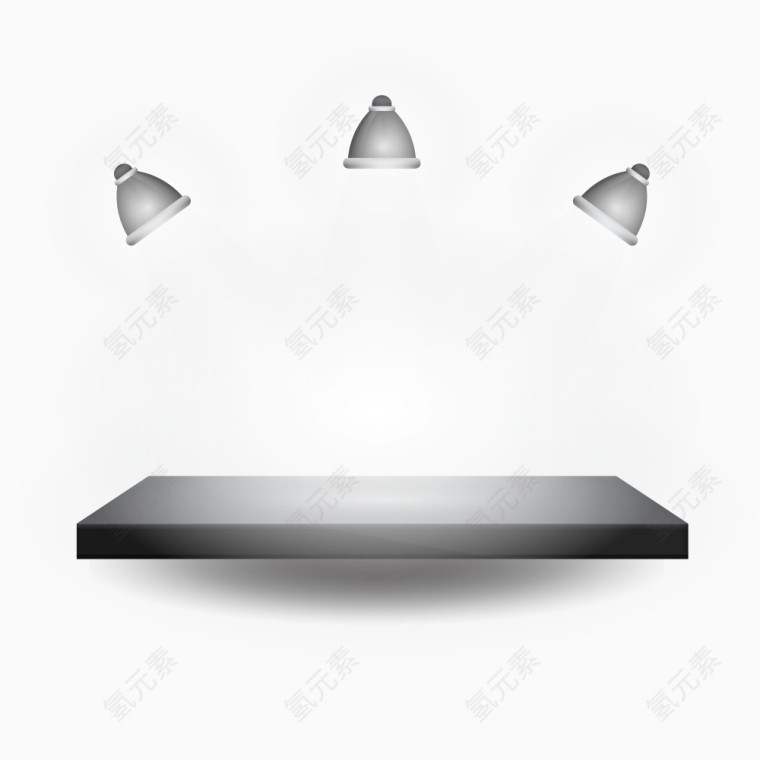 灯光舞台效果矢量素材