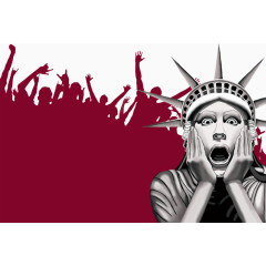 尖叫创意海报装饰元素