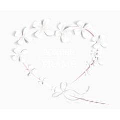 矢量元素婚礼请柬背景图片