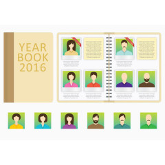 纪念册留念毕业