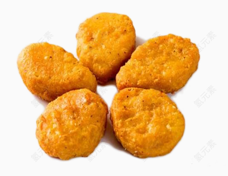 美味的鸡块素材图片
