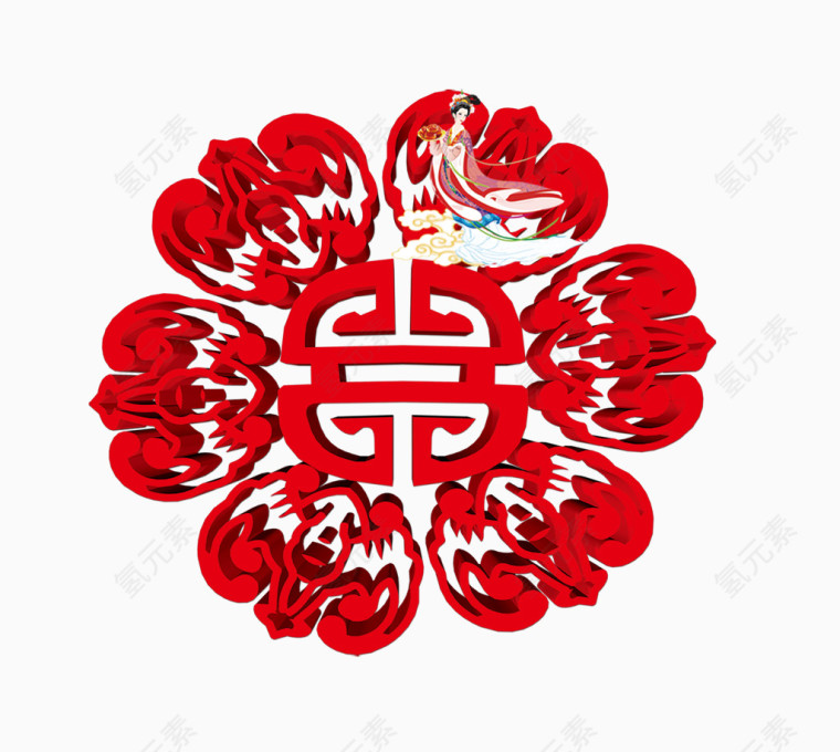 中国风窗花