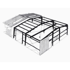 钢结构厂房框架